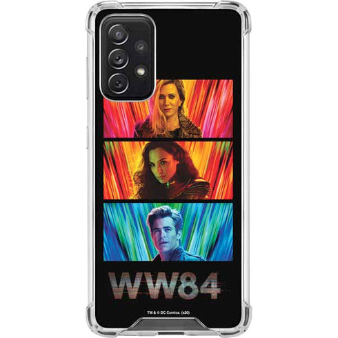 Wonder Woman 1984 (2020) Characters Poster Galaxy A72 5G Clear Case